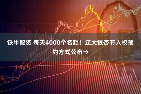 铁牛配资 每天4000个名额！辽大银杏节入校预约方式公布→